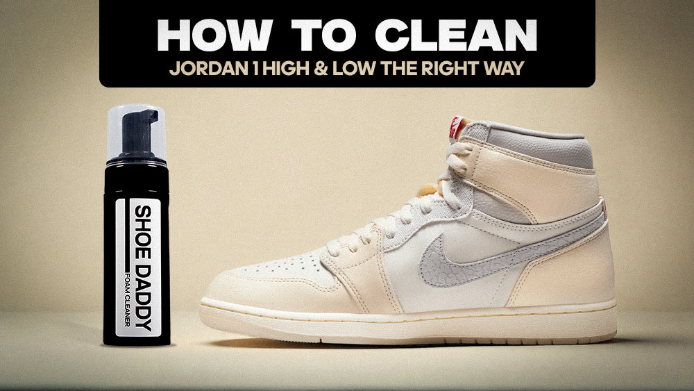 how to clean nike air jordan 1