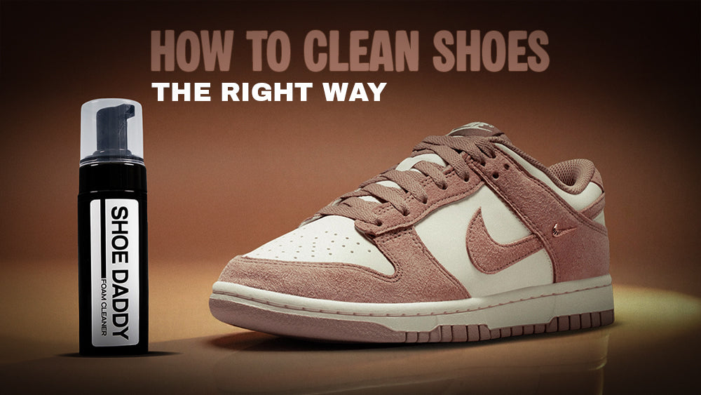 How to clean shoes the right way 
